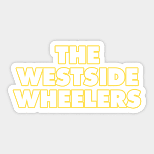 The Westside Wheelers Sticker